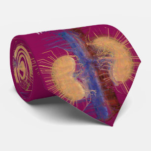 Nephroloog Stropdas Uniek Artsy Kidney Design #10