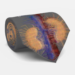 Nephroloog Stropdas Unieke Artsy Kidney Design Gre