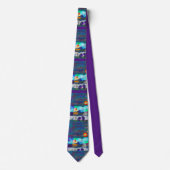 Nephroloog Unique Artsy Sailboat #40 Stropdas (Voorkant)