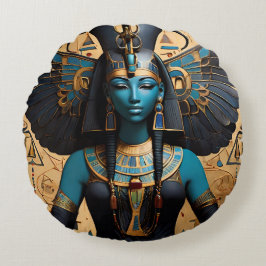 Nephthys, de godin van de rouw rond kussen