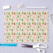 Nepkoekjes in klei kerst tissuepapier (Craft)