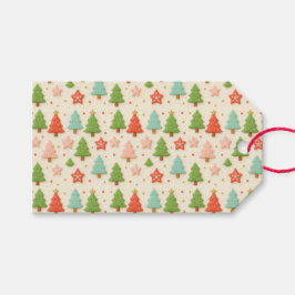 Nepkoekjes in klei Kerstcadeauverpakking Cadeaulabel