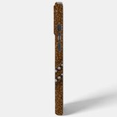 Nepleer met nepdiamanten Case-Mate iPhone case (Achterkant / Links)