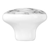 Nepmarmeren deur- of la-knop keramische knop (Zijkant)