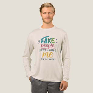 Nepmensen verrassen me niet meer Tri-Blend shirt