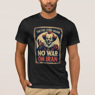 Nepnieuws T-shirt – Anti-oorlog in Iran-shirt