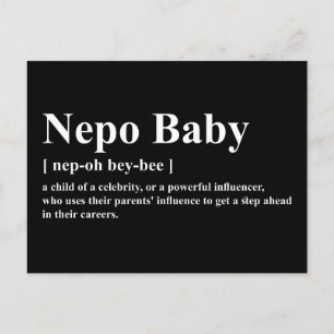 Nepo Baby Betekenis Briefkaart