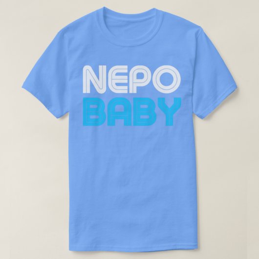 NEPO BABY Funny Nepotisme Kind T-shirt (Design voorkant)