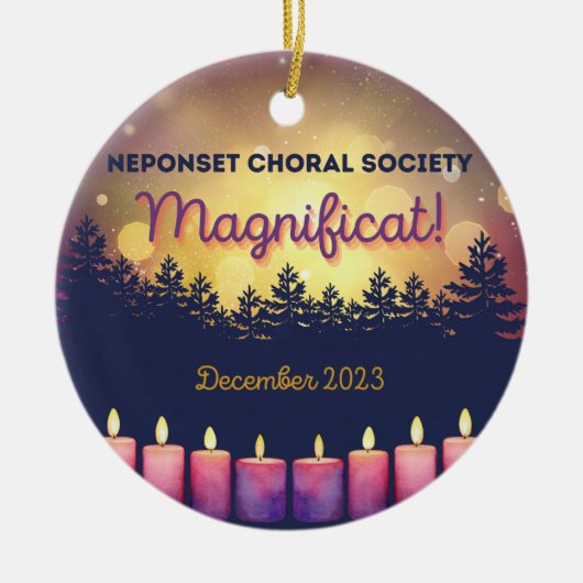 Neponset Choral Society - Winter 2023 Ornament (Voorkant)