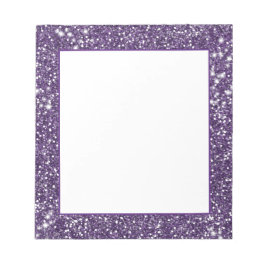 Neppa Paarse Glitter Textuur Uiterlijk Notitieblok
