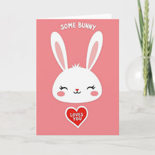 Neppapieren Some Bunny Loves You Kaart
