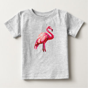 Nepparel Bedrukte Tropische Flamingo Vogel