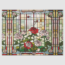 Nepparel Rozentuin voor Decoupage Ambacht