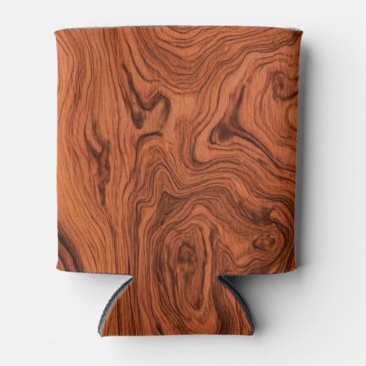 Nepparelmoer houtnerf blikjeskoeler (Voorkant)