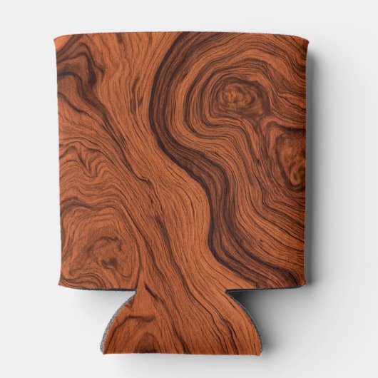 Nepparelmoer houtnerf  blikjeskoeler (Achterkant)