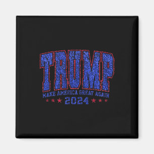 Nepparels Trump 2024 President Maak Amerika Echter Magneet