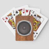 Neppe luidspreker pokerkaarten (Achterkant)