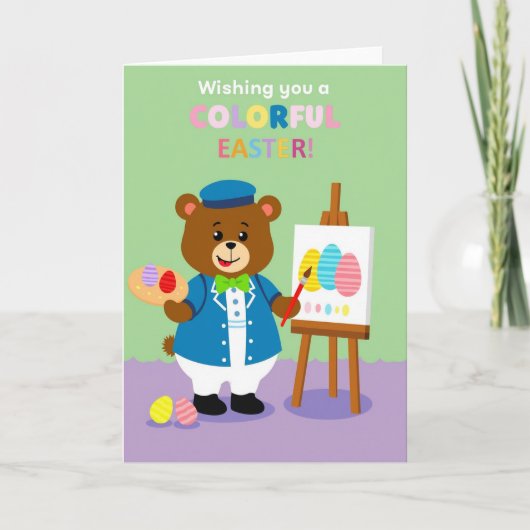 Neppe Paas Kunstkaart Kaart (Voorkant)
