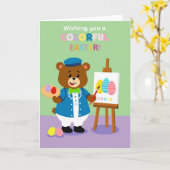 Neppe Paas Kunstkaart Kaart (Gele Bloem)