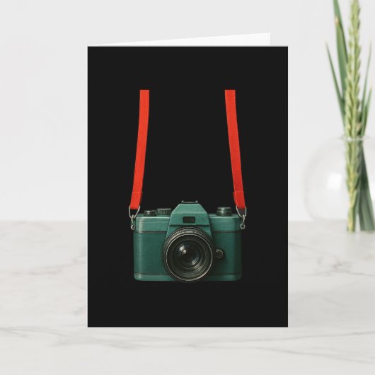 Neppe Toeristen Camera Vakantie Fotograaf Uitrusti Kaart (Voorkant)