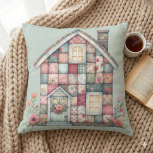 Neppige Patchwork Cottagecore Bloemige Huis Kussen