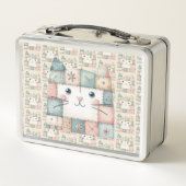 Neppige Patchwork Pastel Kitty Cottage (Achterkant)