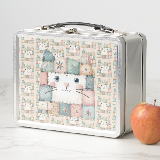 Neppige Patchwork Pastel Kitty Cottage (In situ)