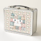Neppige Patchwork Pastel Kitty Cottage (Voorkant)