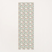 Neppige Patchwork Pastel Kitty Cottage Yogamat (Voorkant)