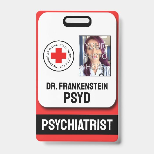 Neppsychiater voor Forensisch Psychiatrisch Centru Badge (Voorzijde)