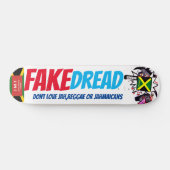 NEPSCHAATS Fake Dread Persoonlijk Skateboard (Horizontaal)