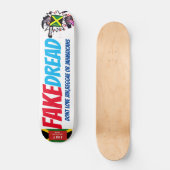 NEPSCHAATS Fake Dread Persoonlijk Skateboard (Voorkant)