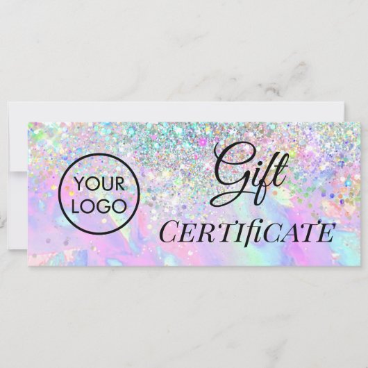 nepschitter opaal logo cadeaubon (Voorkant)