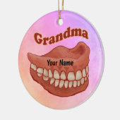 Nepstanden Oma Keramisch Ornament (Links)