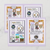 Nepthas - Knight Neptunium Sword Briefkaart (Voorkant / Achterkant)