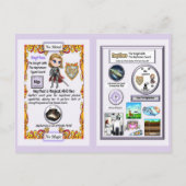 Nepthas - Knight Neptunium Sword Briefkaart (Achterkant)