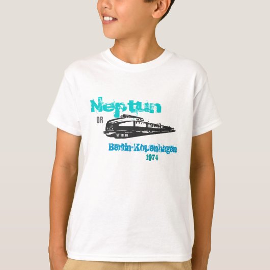 Neptun Deutsche Reichsbahn T-shirt (Voorkant)