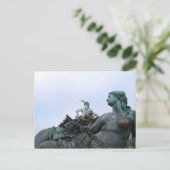 Neptunbrunnen - Neptune Fountain - Berlijn Briefkaart (Staand voorkant)