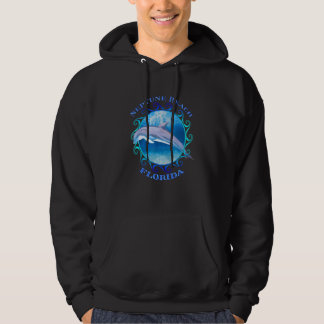Neptune Beach Florida Vacation Souvenir Dolphin Hoodie