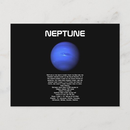 Neptune Briefkaart (Voorkant)