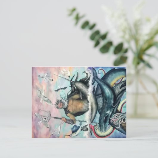 Neptune Briefkaart (Staand voorkant)