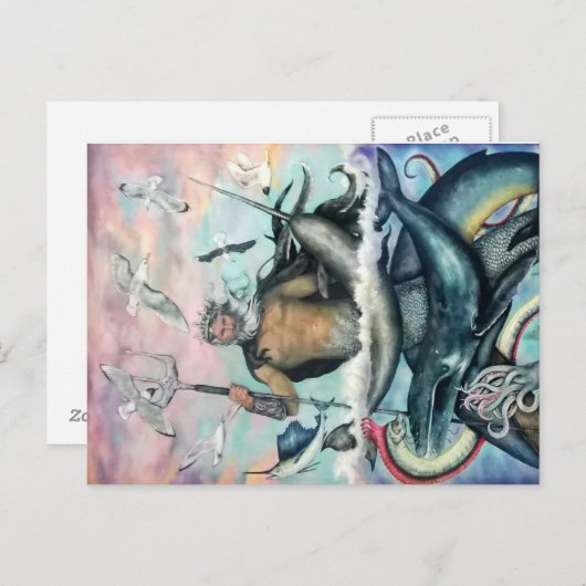 Neptune Briefkaart (Voorkant / Achterkant)