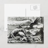 Neptune, c.1653 briefkaart (Voorkant / Achterkant)