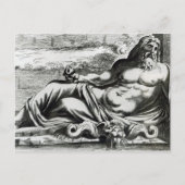 Neptune, c.1653 briefkaart (Voorkant)