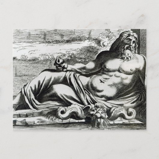 Neptune, c.1653 briefkaart (Voorkant)