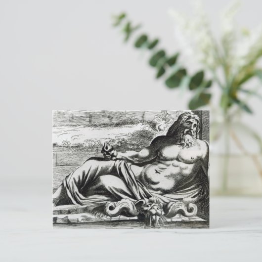 Neptune, c.1653 briefkaart (Staand voorkant)