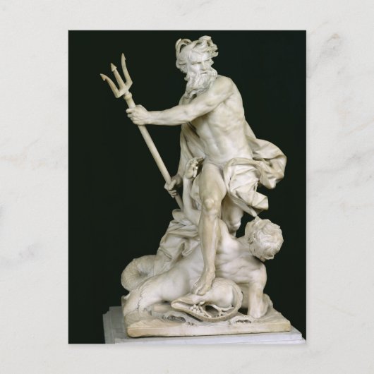 Neptune Calming the Waves, 1757 Briefkaart (Voorkant)