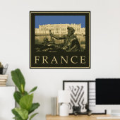 Neptune en het Paleis van Versailles Poster (Thuiskantoor)