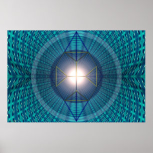 Neptune en Uranus per Martineau Poster