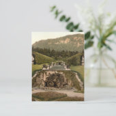 Neptune Fountain, Linderhof Castle, Duitsland Briefkaart (Staand voorkant)